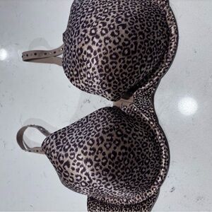 Leopard Print Women's Bra